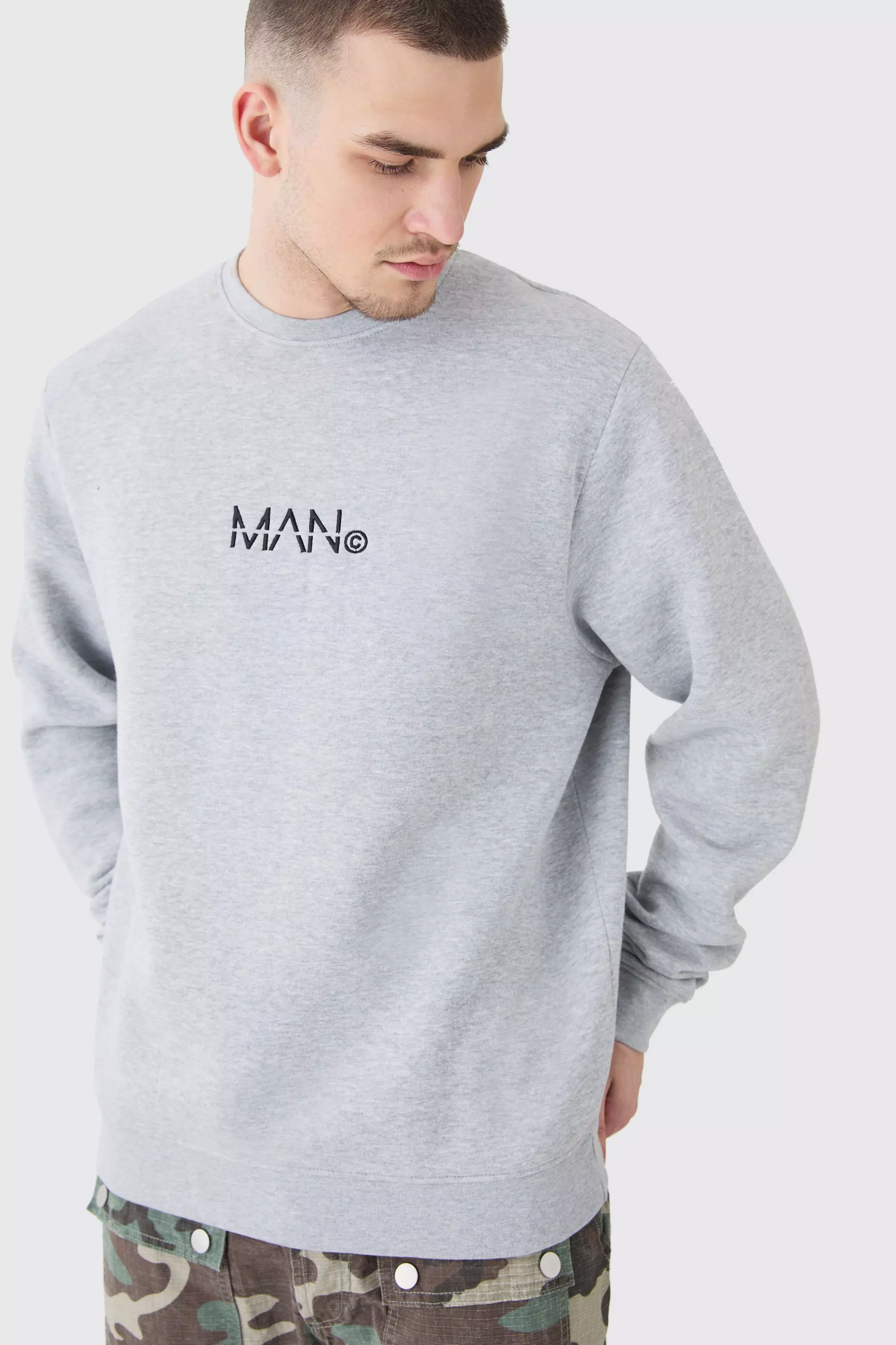 Tall crew neck sweatshirt hotsell